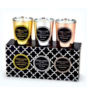 Modern Alchemy Bougie Parfume D.L & Co. 3 Votive Candle Set NWT